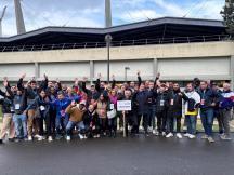 La délégation UNASACEM aux jeux FFSE 2026